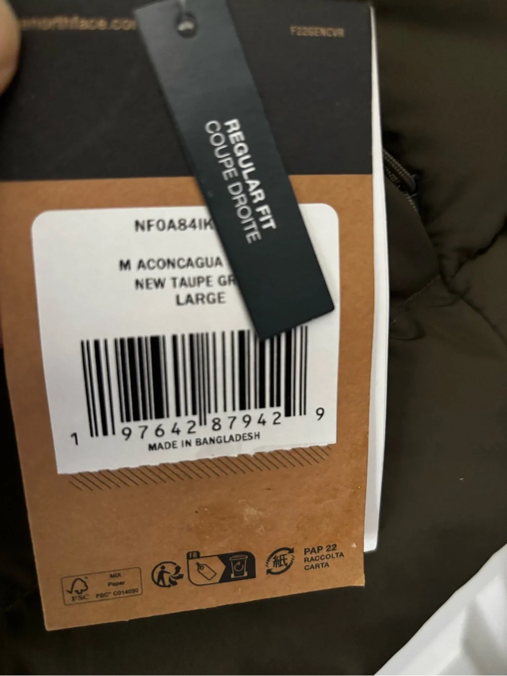 The North Face Men's Green Puffer Vest